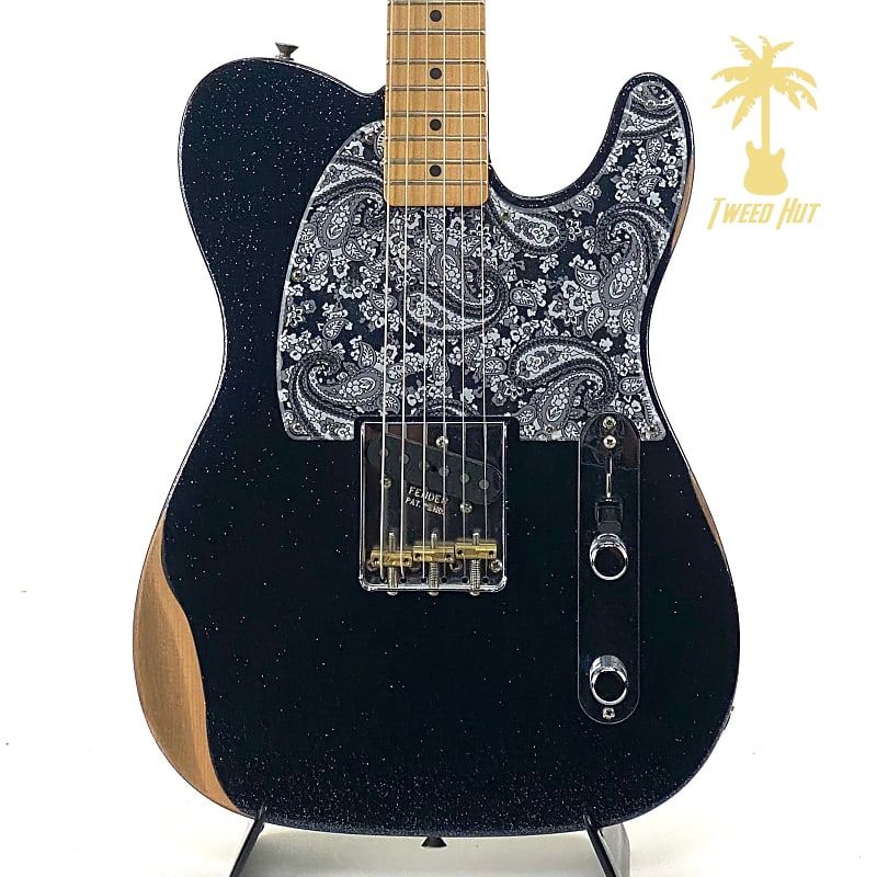 Fender Brad Paisley Esquire Black Sparkle image 1