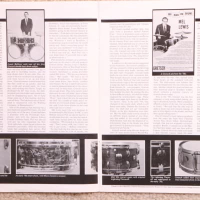 Rare Original Gretsch Drums 100th Anniversary Promotional Magazine - 1984 image 4