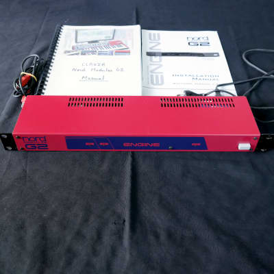Nord Modular G2 Engine Software-Controlled Rackmount Synthesizer 2004 - 2009 - Red