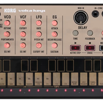 Korg Volca Keys Analogue Loop Synth w/ Volca Mix image 2