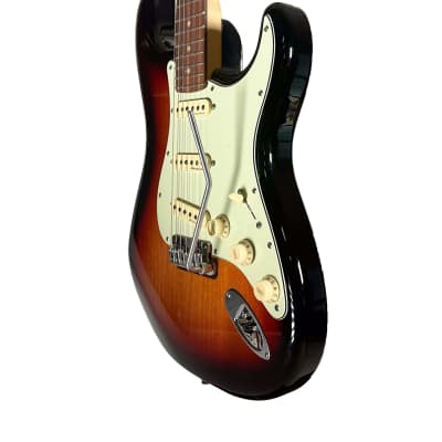 New Fender Deluxe Roadhouse Stratocaster Tobacco Burst Upgraded with VT1 Vega-Trem image 7