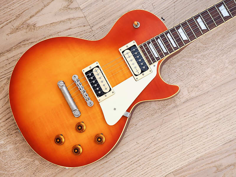 ラブラブファイヤー！ SP 2008 Tokai Love Rock LS85F Standard Flame Top w/ Zebra PAFs & Case