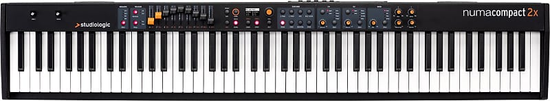 Studiologic Numa Compact 2x 88-key Semi-Weighted Keyboard with Aftertouch image 1