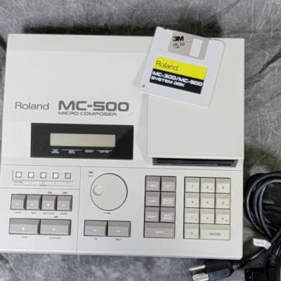 Roland MC-500 MKII w/ MRP-500 and Super MRC disks and spare