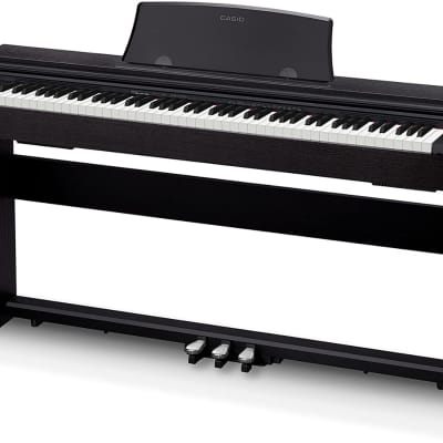 Casio PX-770 BK Privia Full Size Digital Home Piano, Black - 88 Full Size Keys