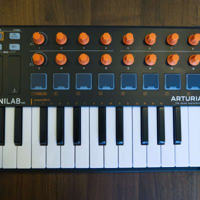 Arturia MiniLab MkII 25-Key MIDI Controller - Rare Orange Edition