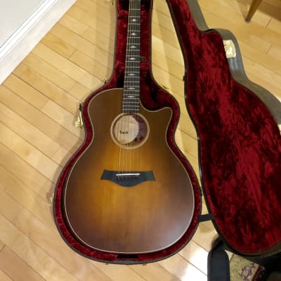Taylor Builder's Edition 614ce WHB Sitka Spruce/Maple Grand Auditorium with V-Class Bracing Wild Hon image 3
