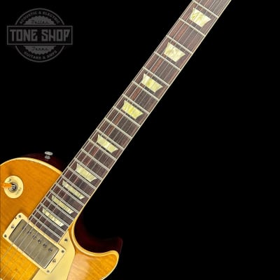 Gibson Custom Shop M2M Les Paul Standard Chambered Lemon Burst Murphy Lab Heavy Aged w/case image 5