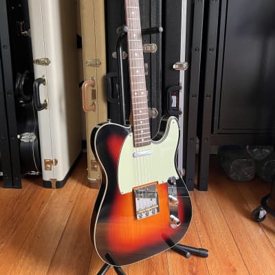 Squier Classic Vibe Telecaster Custom with Rosewood Fretboard 2010 - 2018 - 3-Color Sunburst + upgrades image 2