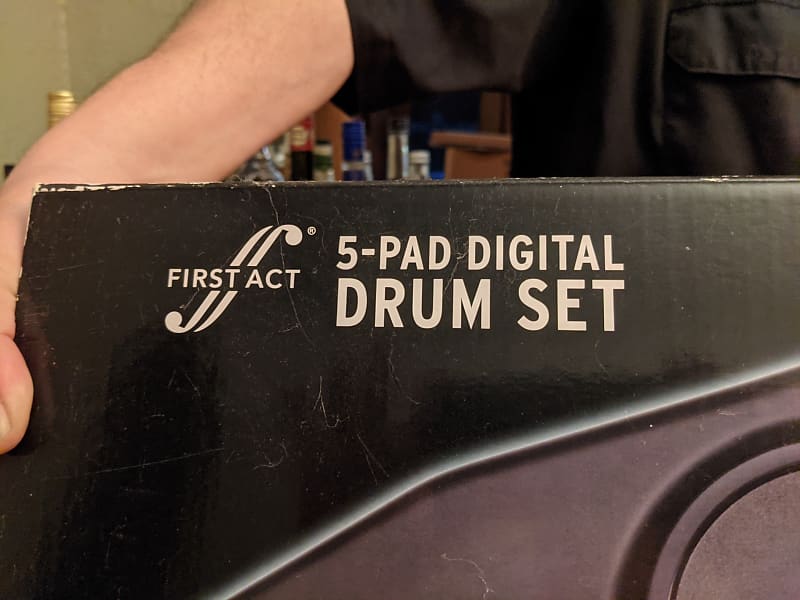 First Act 5 Pad Digital Drum Set + Speciality Digital Drum Reverb