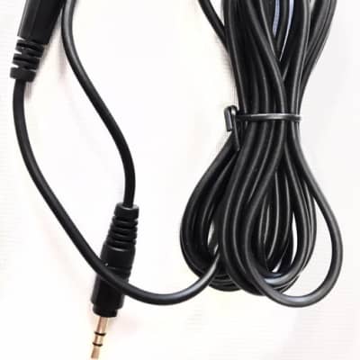 Equation CBL3M3-5 Straight Headphone Cable with threaded mini plug to toothed mini plug image 2