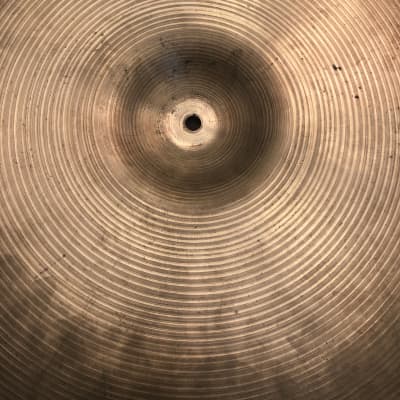Zildjian Vintage Cymbal Pack (20" Ride,18" Crash, & 14" Hi Hats) 70s image 16