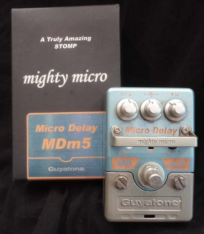 Guyatone MDm5 - Micro Delay マイクロディレイ Guyatone Mighty Micro MDm5 Digital Delay - エフェクター専門