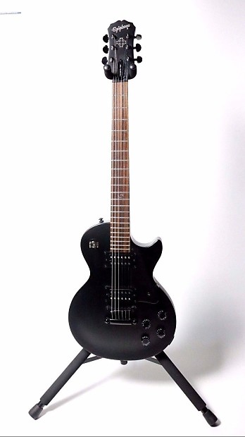 Used Epiphone Les Paul Studio Goth Satin Black | Reverb Used Epiphone Les Paul Studio Goth Satin Black | Reverb