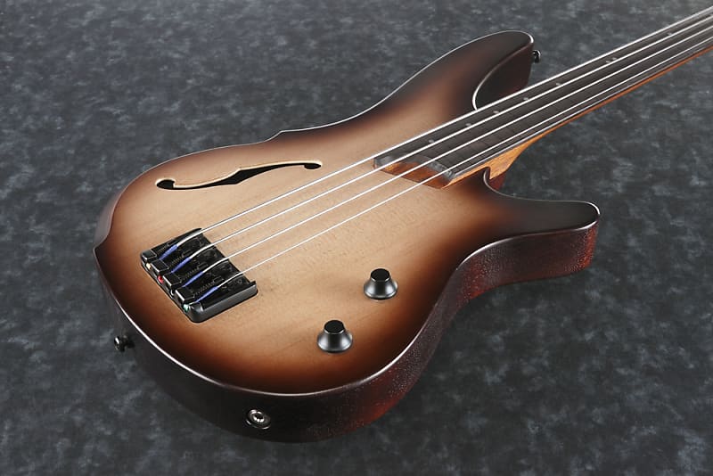 Ibanez SRH500F-NNF Bass Workshop Fretless Semi-Hollow Bass Natural