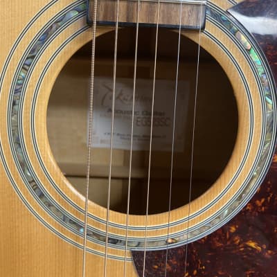 Takamine EG523SC Electric Acoustic, Natural Spruce/Maple image 3