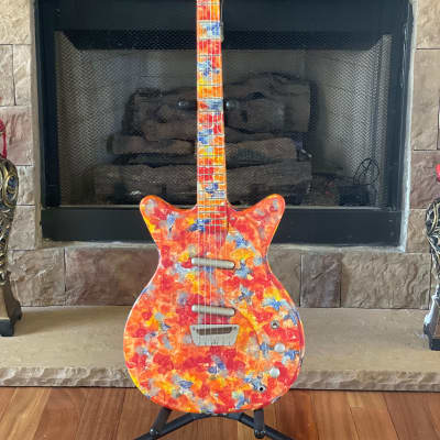 Danelectro DC-59 Psychedelic Eric Clapton 1 Of 200 Rainbow