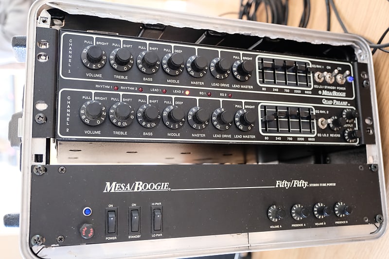 Mesa Boogie Quad Preamp 80s | Reverb
