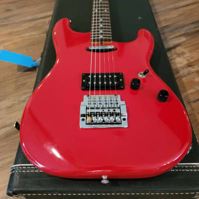 1985 St. Blues Eliminator II Electric Guitar All Original Red USA Saint Blues Strings & Things W/HSC image 6