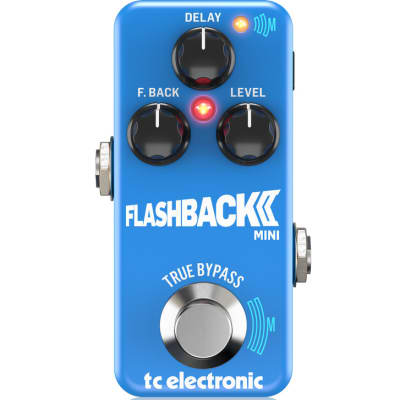 Tc Electronic Flashback 2 Mini Delay Effetto A Pedale Per Chitarra Toneprint E Tecnologia Mash image 1
