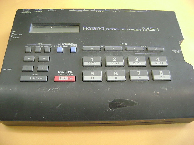used Roland MS-1Digital Sampler MS1 image 1