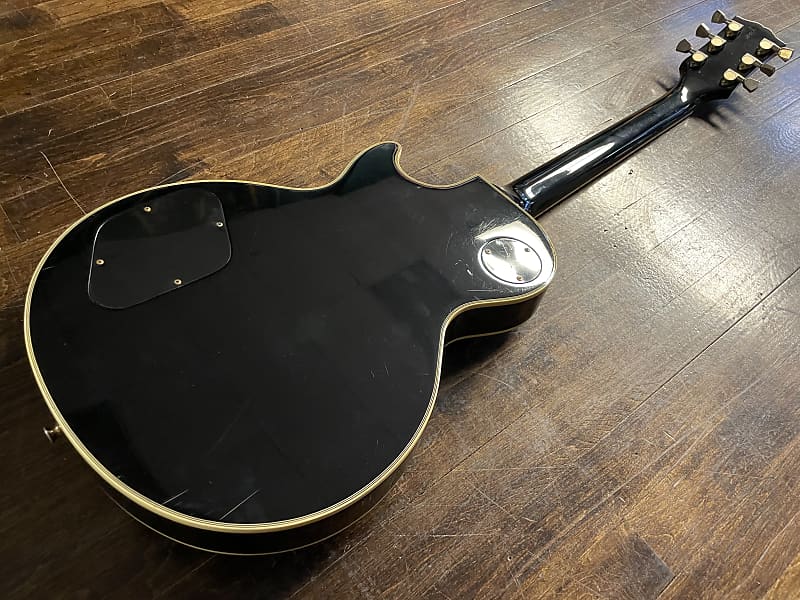 1980s Burny RLC-65 LP Custom Black Beauty Electric Guitar 1980s Burny RLC-65 LP Custom Black Beauty Electric Guitar
