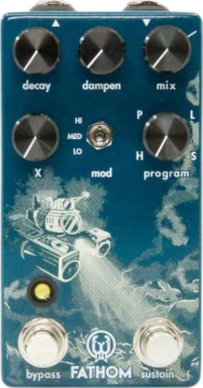 【新品同様】 Walrus Audio Fathom リバーブ Walrus Audio Fathom Multi-function Reverb Pedal | Sweetwater
