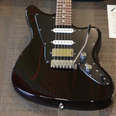 Unplayed! 2020 Tom Anderson Raven Classic Electric Guitar Black w/ Red Dog Hair HSS + OHSC image 2