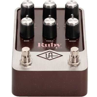 Universal Audio GPM-RUBY UAFX Ruby '63 Top Boost Amp Pedal w/ Bluetooth image 2