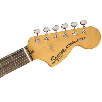 Squier Classic Vibe '70s Stratocaster Electric Guitar (Olympic White) image 3