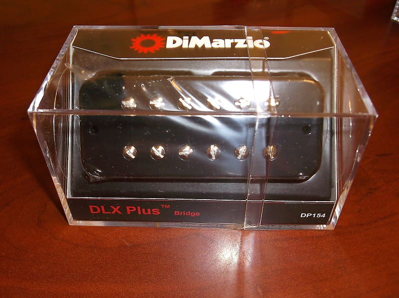 DiMarzio DP154BK DLX Plus Bridge Soapbar Mini Humbucker image 1