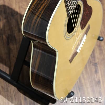 Guild OM-150CE Acoustic-Electric Guitar, Natural Gloss image 6