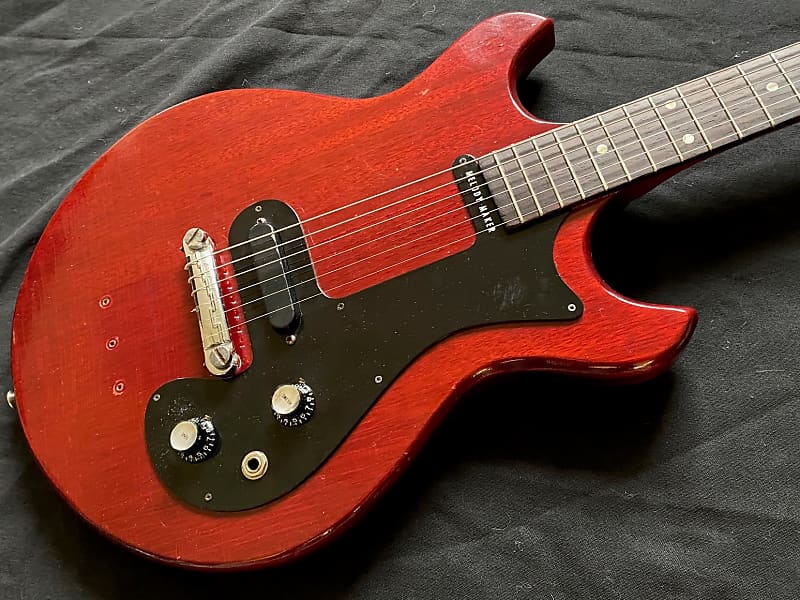 Gibson Vintage Melody Maker Cherry 3/4 with OSSC | Reverb Canada