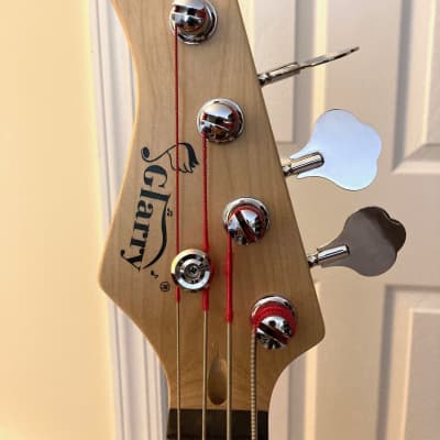 Glarry GP Left Handed Electric Bass with extras image 5