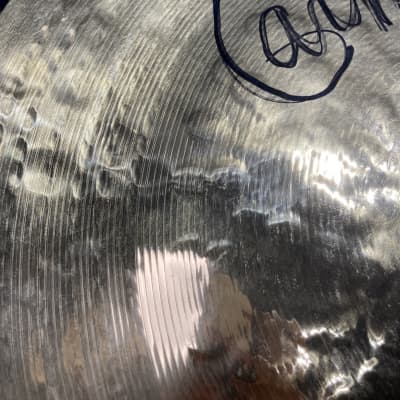 Carmine Appice's Sabian 19.5" Prototype China (CA2 #8) Autographed!! image 11