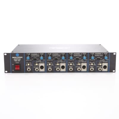 Simon Systems RDB-400 4-Channel Integrated Direct Box w/ XLR Snake Cable  #47966 | Reverb