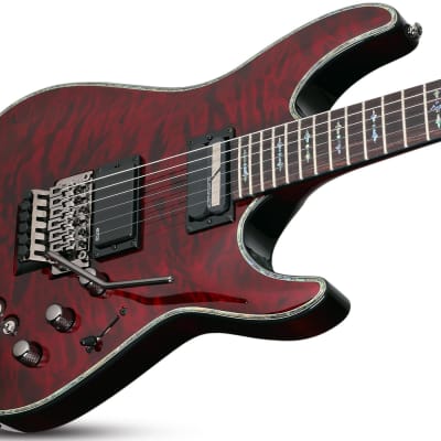 Schecter C-1 FR S Hellraiser Electric Guitar, Black Cherry (BCH) image 2