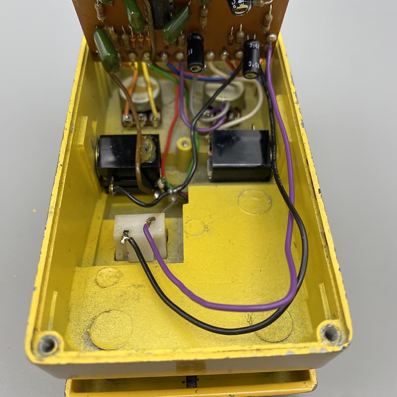 Boss OD-1 Over Drive Serial: 8400 NEC μPC4741C (Black Label, Long