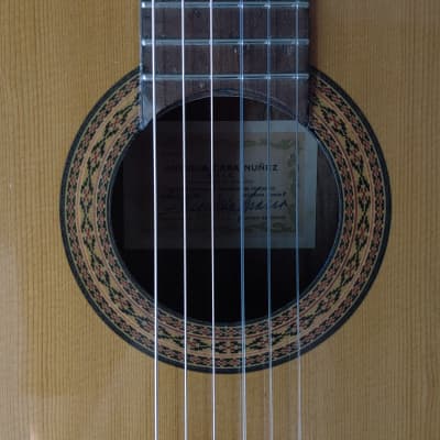 1973 Casa Nunez Small Body Classical Guitar image 6