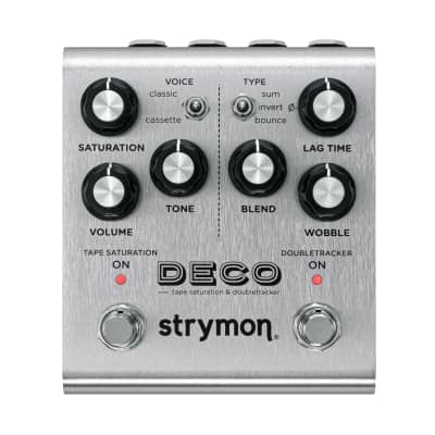New Strymon Deco V2 Tape Saturation & Double-Tracker Guitar Effects Pedal