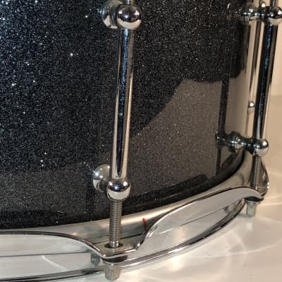 CUSTOM BUILT SNARE DRUM SOLO By Greg Gaylord - Black/Twilight Boutique Snare image 5