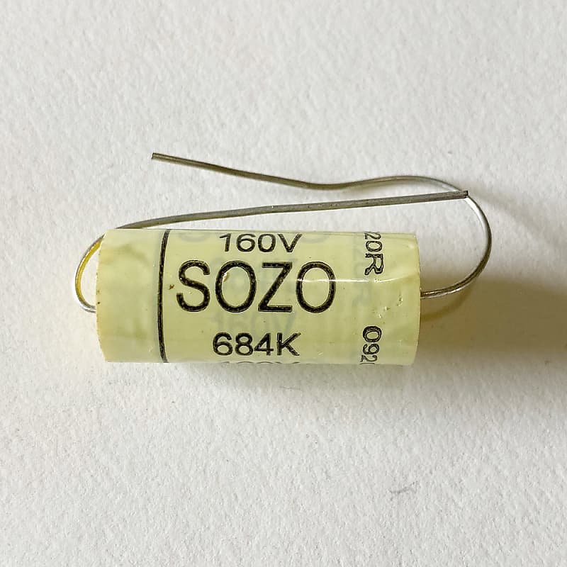 Sozo .68 160v Axial Film Capacitor Reverb