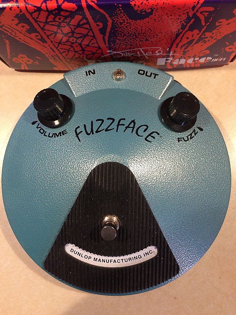 Dunlop JH-F1 Jimi Hendrix Fuzz Face MODIFED with 9V AC & on