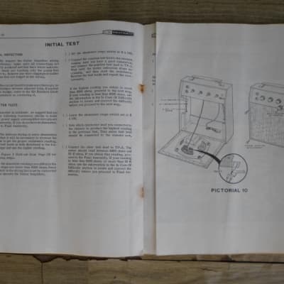 Heathkit Rare Guitar Amplifier Manual 1971 image 5