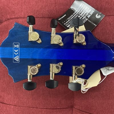 Ibanez Contemporary Archtop AFC155 Hollow Body Electric Guitar 2017 - Jet Blue Burst with Case image 20