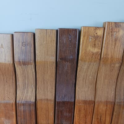 Marimba Wood Bars - Various 17 pieces, incomplete set image 13