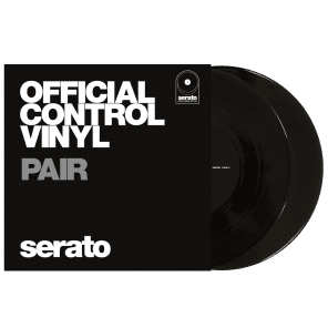 Serato PS-BLK-7S Performance Series 7" Control Vinyl (Pair)