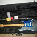 2014 Aged Mystic Ice Blue American Deluxe Fender Stratocaster Plus in High Excellent Condition