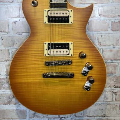 ESP LTD EC-1000T Electric Guitar (Honey Burst Satin) (Hollywood, CA) image 1