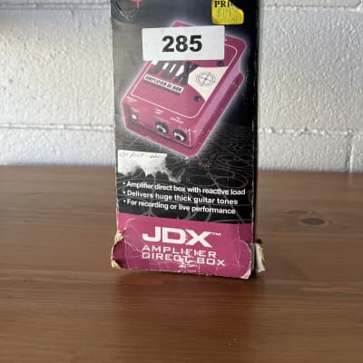 Radial JDX Reactor Amplifier Direct Box 2010s - Red image 4